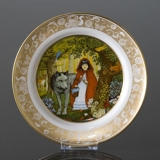 Franklin Porcelain, Plate in the plate collection Grimm Fairy Tales no. 1