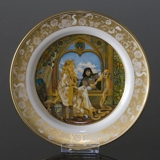 Franklin Porcelæn, Platte eller Tallerken i serien Grimms Eventyr - 4