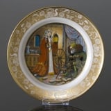 Franklin Porcelain, Plate in the plate collection Grimm Fairy Tales no. 5