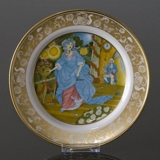 Franklin Porcelain, Plate in the plate collection Grimm Fairy Tales no. 11