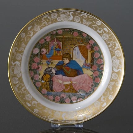 Franklin Porcelain, Plate in the plate collection Grimm Fairy Tales no. 12