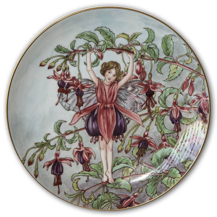 Villeroy & Boch plate, no. 6 plate in the 2nd series ofThe Flower