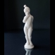 Svend Lindhart hvid glaseret keramikfigur nr. 40, pige fra Grønland, "TUT"