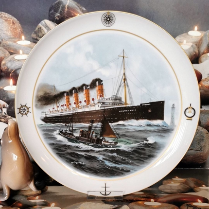 Teller R.M.S. Mauretania, Der Atlantic Lines Teller Nr. 5, Bing & Gröndahl