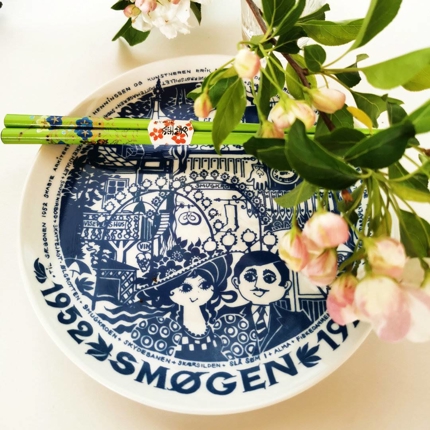 Tivoli Teller mit motiv von "Smögen" (Gasse)