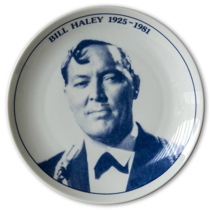 Hansa Swedish Commemorative Plate Bill Haley 1925-1981