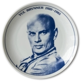 Hansa Swedish Commemorative Plate Yul Brynner 1920-1985