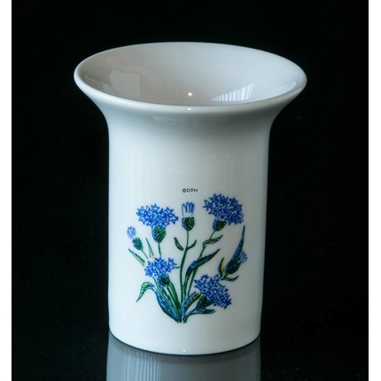 Elgporslin Vase with Blue Flower
