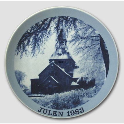 1983 Christmas plate Familie Journalen, Scan Lekven Design