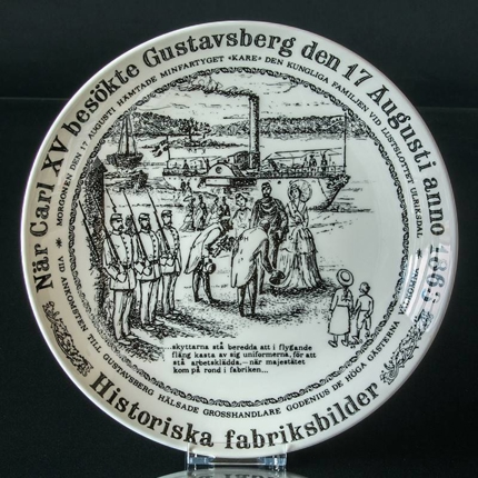 Gustavsberg Carl XV besøgte Gustavsberg 17. august 1863