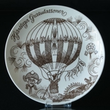 1978 Gustavsberg Congratulations plate, Design: Per Beckman