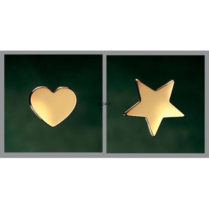 Heart and Star - Georg Jensen candleholder set