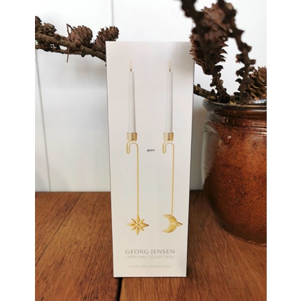 Stjerne og Måne - Georg Jensen Lysholder sæt 2024
