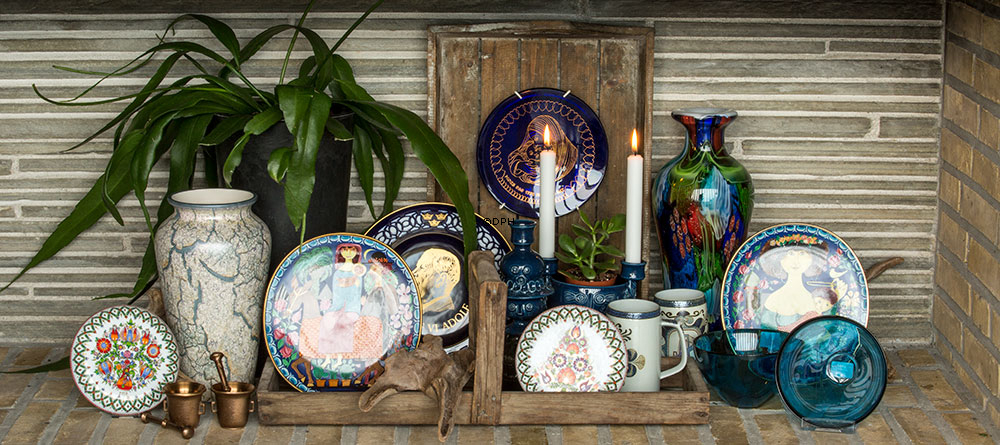 1981 Gustavsberg kunstjuleplatte, Flugten til Ægypten