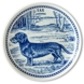 Hansa dog plate no. 6, Dachshund