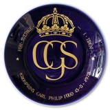 Hackefors king series, plate no. 9, Crownprince Carl Philip