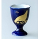 1974 Hackefors Cobalt Blue Egg Cup Hen