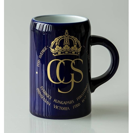 Hackefors king series, mug no. 7, Crown princess Victoria
