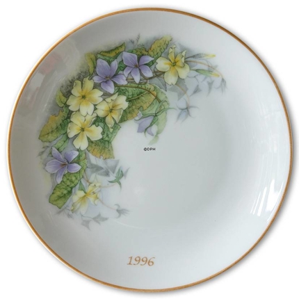 1996 Hackefors mother's day plate Primula