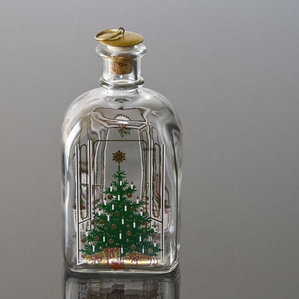 Holmegaard Christmas Bottle 1985, capacity 65 cl.