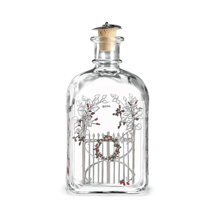 Christmas bottle 2015, capacity 65 cl. Holmegaard Christmas