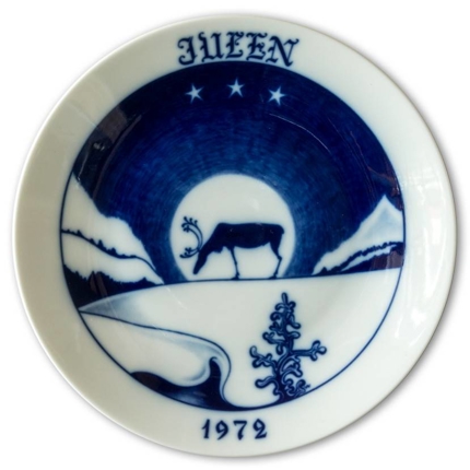 1972 Hackefors Christmas plate