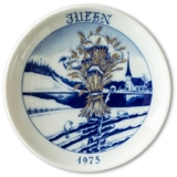 1975 Hackefors Christmas plate luxe