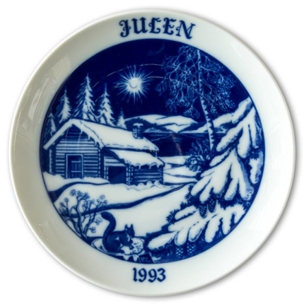 1993 Hackefors Christmas plate