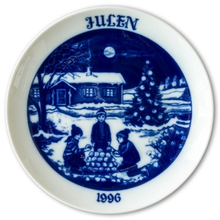 1996 Hackefors Christmas plate