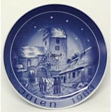 1983 Bareuther & Co. Christmas church plate, Udby Church