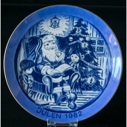 1982 Christmas plate