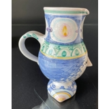 Wiinblad Jug, hand painted, multi colour (with defect)
