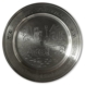 Scandia Tin Pewter August plate