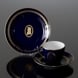 Composer Coffee set, Mozart Cup, saucer and cake plate no. 7, Bing & Grondahl