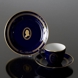 Composer Coffee set, Schubert, Cup, saucer and cake plate no. 8, Bing & Grondahl