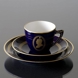 Composer Coffee set, Sibelius, Cup, saucer and cake plate no. 10 , Bing & Grondahl