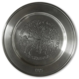 1975 Karlshamn tin plate, Gustav II Adolph 1611-1632