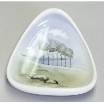 Lyngby Bowl with Landscape No. 111-1-82