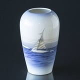 Vase w/Sailing Boat