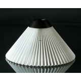 Le Klint 12 sidelength 21cm, Lampshade made of white plastic WITH brass fitting