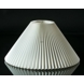 Le Klint 2 S27 Lampshade made of white plastic excluding stand