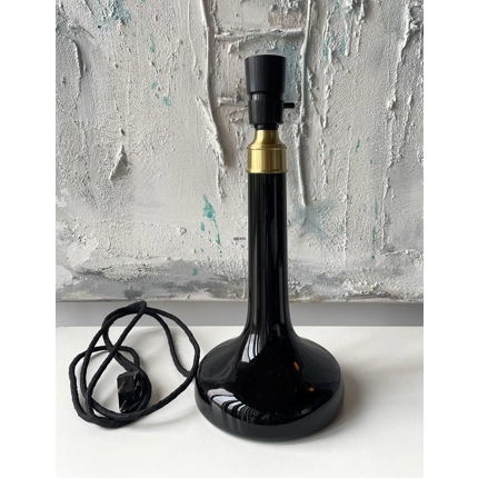 Le Klint 343 sort bordlampe af glas, brugt - udgået af produktion