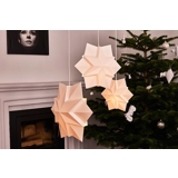 Le Klint Star made of white plastic with white plast cord, medium