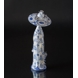 Wiinblad Season Figurine, summer, hand painted, blue/white