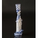 Wiinblad Season Figurine, winter, hand painted, blue/white