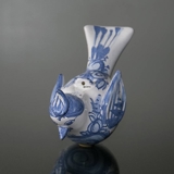 Wiinblad Flyvende fugl, hånddekoreret, blå/hvid eller multi colour