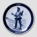Annual plate "Odense" -1983, Millhouse