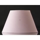 Oval lampeskærm 20 cm i højden, rosa chintz stof