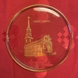 1973 Orrefors annual glass plate, Kolner Cathedral