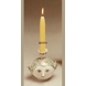 Wiinblad Candlestick, Ball-head, hand painted, blue/white or multi colour